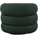  Manufacturer Color_Green -- Roxbury Green Boucle Fabric Upholstered Swivel Accent Chair IMAGE 3