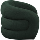  Manufacturer Color_Green -- Roxbury Green Boucle Fabric Upholstered Swivel Accent Chair IMAGE 6