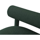  Color_Green -- Parlor Green Boucle Fabric Upholstered Bench IMAGE 7