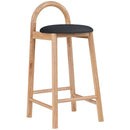  Color_Black/ Natural -- Meridian Calvin Counter Height Stool IMAGE 1