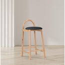  Color_Black/ Natural -- Meridian Calvin Counter Height Stool IMAGE 2