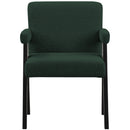  Manufacturer Color_Green -- Woodloch Green Boucle Fabric Upholstered Accent Chair IMAGE 4