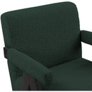 Manufacturer Color_Green -- Woodloch Green Boucle Fabric Upholstered Accent Chair IMAGE 6