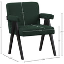  Manufacturer Color_Green -- Woodloch Green Boucle Fabric Upholstered Accent Chair IMAGE 8