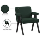  Manufacturer Color_Green -- Woodloch Green Boucle Fabric Upholstered Accent Chair IMAGE 9