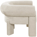  Manufacturer Color_Beige -- Meridian Stefano Stationary Fabric Accent Chair IMAGE 5