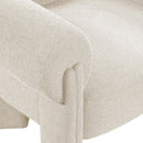 Manufacturer Color_Beige -- Meridian Stefano Stationary Fabric Accent Chair IMAGE 7