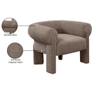  Manufacturer Color_Brown -- Stefano Brown Fabric Upholstered Accent Chair IMAGE 10