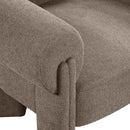 Meridian Stefano Brown Polyester Fabric Accent Chair IMAGE 7
