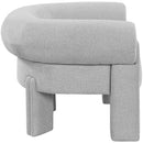  Manufacturer Color_Grey -- Stefano Grey Fabric Upholstered Accent Chair IMAGE 5