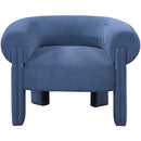  Manufacturer Color_Navy -- Stefano Navy Fabric Upholstered Accent Chair IMAGE 4