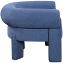  Manufacturer Color_Navy -- Stefano Navy Fabric Upholstered Accent Chair IMAGE 5