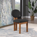  Color_Black/ Walnut -- Meridian Napa Dining Chair IMAGE 2