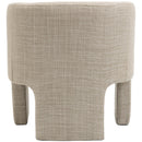  Manufacturer Color_Beige -- Meridian Sawyer Stationary Fabric Accent Chair IMAGE 3