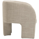 Meridian Sawyer Beige Weaved Polyester Fabric Accent Chair IMAGE 5