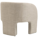  Manufacturer Color_Beige -- Meridian Sawyer Stationary Fabric Accent Chair IMAGE 6