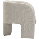  Manufacturer Color_Cream -- Sawyer Cream Weaved Fabric Upholstered Accent Chair IMAGE 5