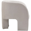  Manufacturer Color_Cream -- Meridian Sawyer Stationary Fabric Accent Chair IMAGE 6