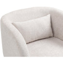  Manufacturer Color_Cream -- Meridian Sawyer Stationary Fabric Accent Chair IMAGE 7