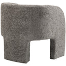  Manufacturer Color_Grey -- Sawyer Grey Chenille Fabric Upholstered Accent Chair IMAGE 5