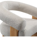  Manufacturer Color_Cream -- Winston Cream Boucle Fabric Upholstered Accent Chair IMAGE 6