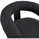  Manufacturer Color_Black -- Meridian Winston Stationary Fabric Accent Chair IMAGE 6