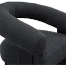  Manufacturer Color_Black -- Meridian Winston Stationary Fabric Accent Chair IMAGE 7