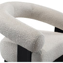  Manufacturer Color_Cream -- Winston Cream Boucle Fabric Upholstered Accent Chair IMAGE 7