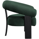  Manufacturer Color_Green -- Winston Green Boucle Fabric Upholstered Accent Chair IMAGE 5