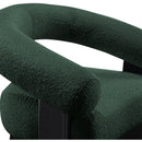  Manufacturer Color_Green -- Winston Green Boucle Fabric Upholstered Accent Chair IMAGE 7