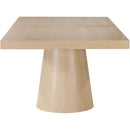  Color_Natural -- Tavolo 95" / 113.5" / 132" Natural Oak Wood Dining Table IMAGE 8
