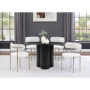 Meridian Simba Black Dining Table IMAGE 2