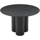 Meridian Simba Black Dining Table IMAGE 4