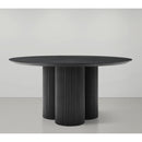Meridian Simba Black Dining Table IMAGE 3