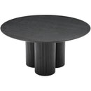 Meridian Simba Black Dining Table IMAGE 4