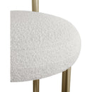  Color_Cream -- Bordeaux Cream Boucle Fabric Upholstered Counter Stool IMAGE 7