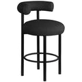  Color_Black -- Meridian Bordeaux Counter Height Stool IMAGE 1