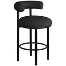  Color_Black -- Meridian Bordeaux Counter Height Stool IMAGE 1
