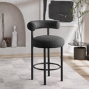  Color_Black -- Meridian Bordeaux Counter Height Stool IMAGE 2
