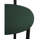  Color_Green -- Bordeaux Green Boucle Fabric Upholstered Counter Stool IMAGE 7