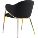  Color_Black/ Gold -- Meridian Nial Arm Chair IMAGE 3