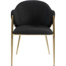  Color_Black/ Gold -- Meridian Nial Arm Chair IMAGE 4