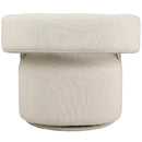  Manufacturer Color_Beige -- Meridian Niya Swivel Fabric Accent Chair IMAGE 3