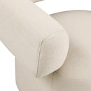  Manufacturer Color_Beige -- Meridian Niya Swivel Fabric Accent Chair IMAGE 7