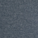 Meridian Niya Blue Linen Textured Fabric Swivel Accent Chair IMAGE 8