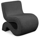  Manufacturer Color_Black -- Meridian Desiree Stationary Fabric Accent Chair IMAGE 1