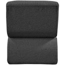  Manufacturer Color_Black -- Meridian Desiree Stationary Fabric Accent Chair IMAGE 3