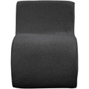  Manufacturer Color_Black -- Meridian Desiree Stationary Fabric Accent Chair IMAGE 4