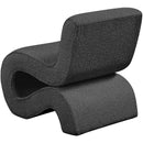  Manufacturer Color_Black -- Meridian Desiree Stationary Fabric Accent Chair IMAGE 6