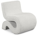  Manufacturer Color_Cream -- Desiree Cream Boucle Fabric Upholstered Accent Chair IMAGE 1